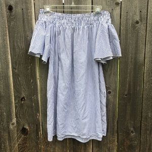 Forever 21 | Striped Off-the-Shoulder Sundress